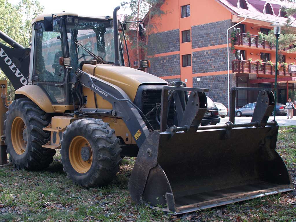 FOTO: Utilaj furat Satu Mare